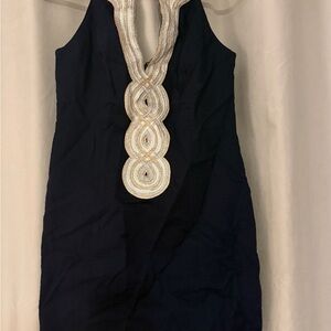 Lilly Pulitzer Valli Shift Dress Navy